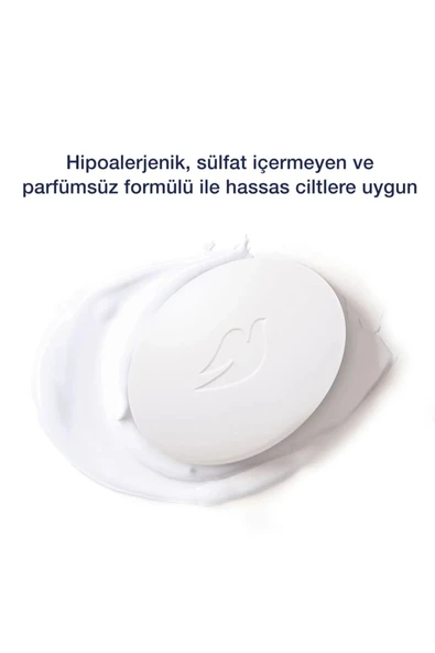 Dove Sabun Mıcellar Beauty Cream Bar Micellar Hassas Ciltler Için Nemlendirici Etkili 90 grx4 - 4