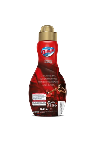 Bingo Soft Konsantre Çamaşır Yumuşatıcısı Lovely 1440 ml Ekonomi Paketi 4 Li - 2