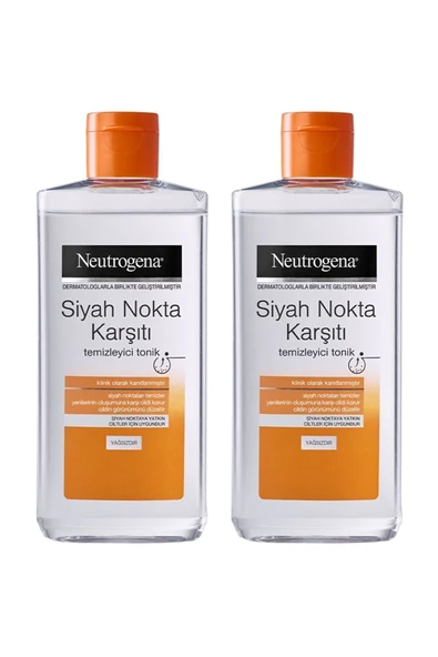 Neutrogena Siyah Nokta Karşıtı Temizleyici Tonik 200 ml 2 Adet ürün görseli