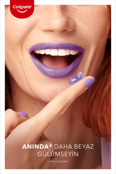 Colgate Optic White Purple Reveal Beyazlatıcı Diş Macunu 75 Ml x2 - 3