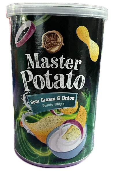 master Potato Soğan Ekşi Kremalı Cips 60gr ürün görseli 1