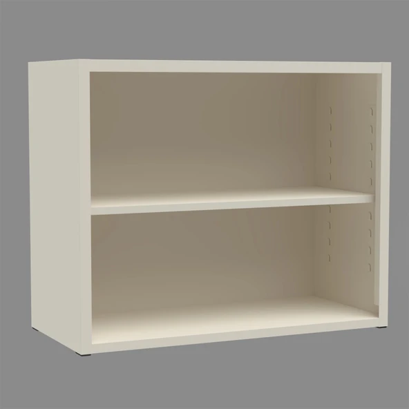 Çelik Dosya Dolabı Kapısız 92x42x75 Metal Dolap Ofis Dolapları Arşiv , Garaj , Bahçe , Kiler , Balkon - 3