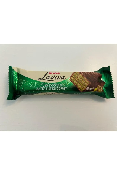 Ülker Laviva Antep Fıstıklı Gofret 45 gr.