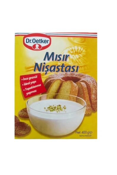 Dr. Oetker Dr.Oetker Mısır Nişasta (YENİ ÜRÜN) 400 g
