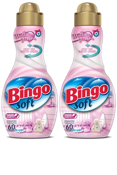 Bingo Soft Konsantre Yumuşatıcı 2 Adet X1440 Ml Mutlu Yuvam