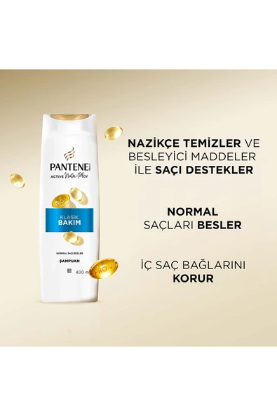 Pantene Temel Bakım Şampuan 400Ml - Resim 5