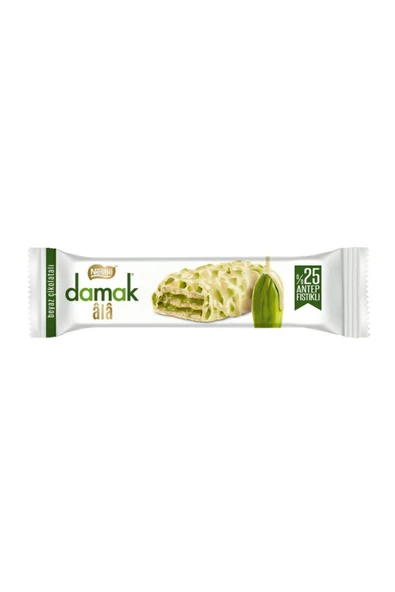 Nestle DAMAK ALA ANTEP FIS.BEYAZ ÇİKOLATALI GOFRET 30 GR X 1 ADET