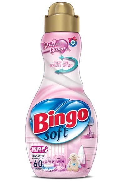 Bingo Soft Konsantre Yumuşatıcı 2 Adet X1440 Ml Mutlu Yuvam - 2