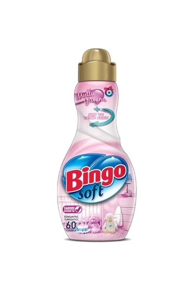 Bingo Soft Çamaşır Yumuşatıcı Konsantre 1440ml Mutlu Yuvam (4 LÜ SET) - 2