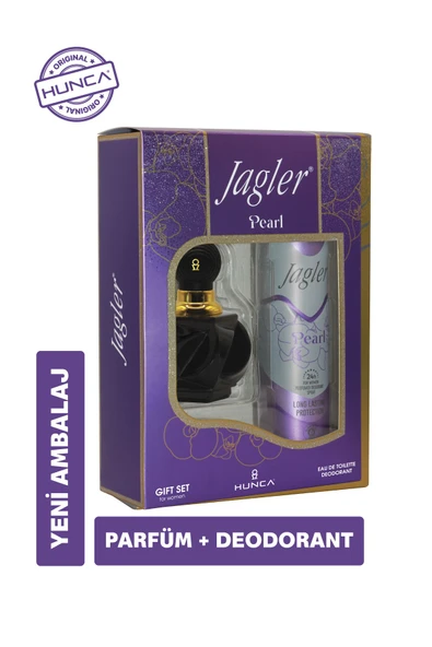 Jagler Pearl Kadın Parfüm Seti ( Parfüm Edt 60 ml Deodorant 150 ml )