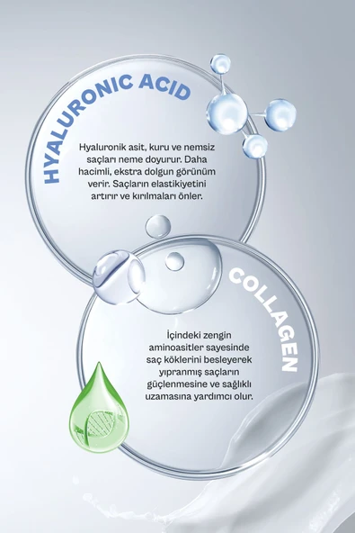 Urban Care Hyaluronic & Collagen Ekstra Dolgunlaştırıcı Saç Bakım Şampuanı Vegan 350 ml - 6