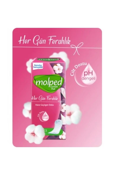 Molped Her Gün Ferahlık İnce Günlük Ped 20'li - 3