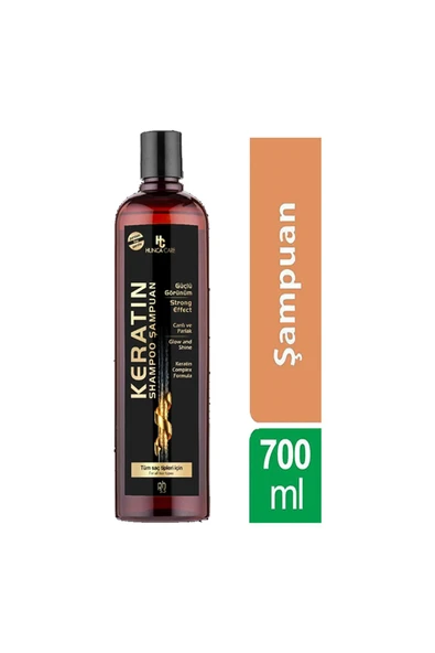 Hunca Care Şampuan Keratin Özlü Canlı Ve Parlak Saçlar 700 Ml,keratin
