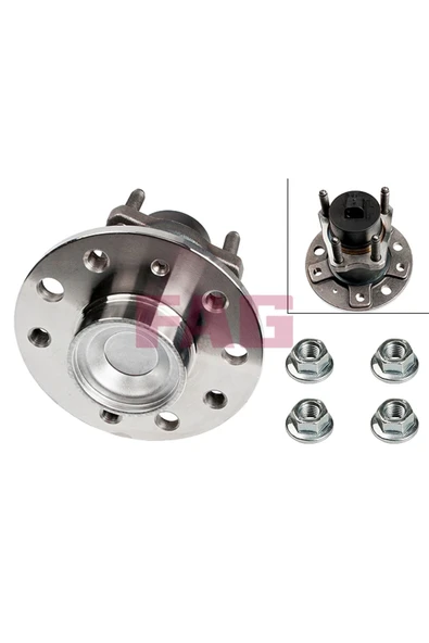 FAG 713644570  Teker Poryası Arka Rulmanlı Astra G Vectra A B Combo Merıva Zafira 1.6 1.8 2.0 1.7 Cdt