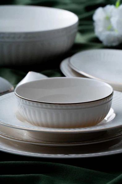 Acar Doralie Gold 29 Parça Yemek Takımı POR-07124 - 2