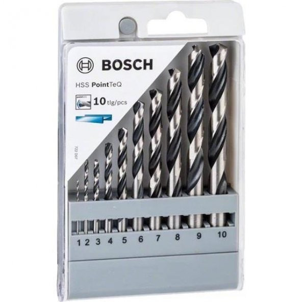 Bosch Hss Pointteq Metal Matkap Ucu Seti 10 lu