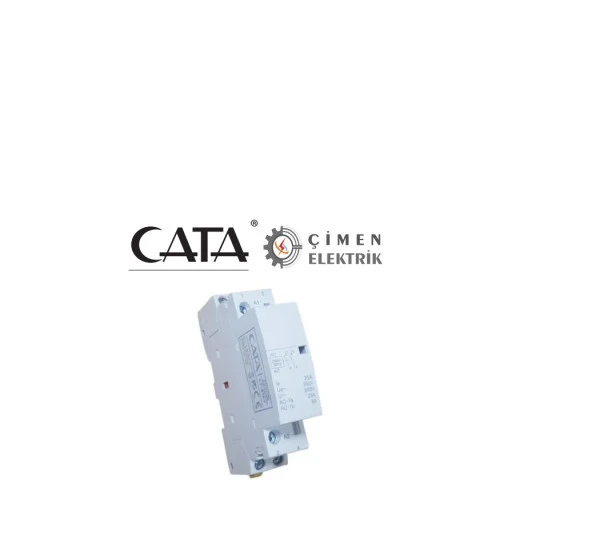 CATA CT 9183 25A Sesiz Modüler Aydınlatma Kontaktörü