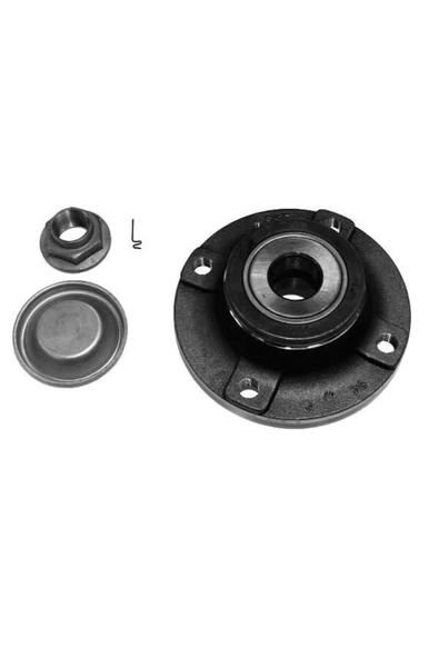 VOE VHB2224 Arka Teker Rulmani P307-c4 00-06 1,4-16v-1,6hdi-2,0hdi (25*129*58,9) Absli 4bijon 1 Adet ürün görseli