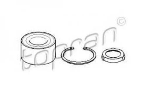 Topran 500639001  Arka Teker Rulman Kiti Bmw 5 E28-e34 6 E34 7 E32 33411133123