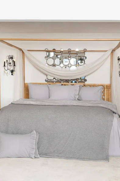 Altınbaşak Nobilis Marble Çift Kişilik Battaniye Seti ürün görseli