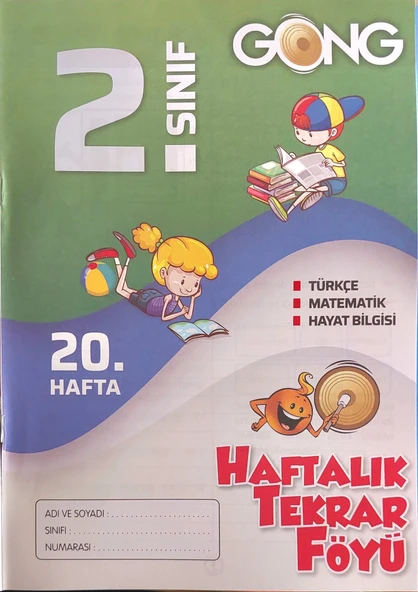 2.Sınıf 2.Dönem 12 Haftalık Yaz Tatili Kitabı Tekrar Seti - 16 Fasikül - 128 Sayfa - 3
