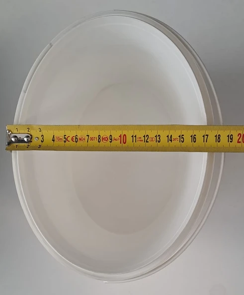 3 LİTRE PLASTİK KOVA - BEYAZ - 3 LT SAPLI - SIZDIRMAZ KİLİTLİ ÇOK AMAÇLI KAPAKLI KOVA - BOYA KOVASI , ZEYTİN KOVASI , SAKSI VB ALANLARDA KULLANILABİLİR - GIDA UYUMLU DEĞİLDİR - 3