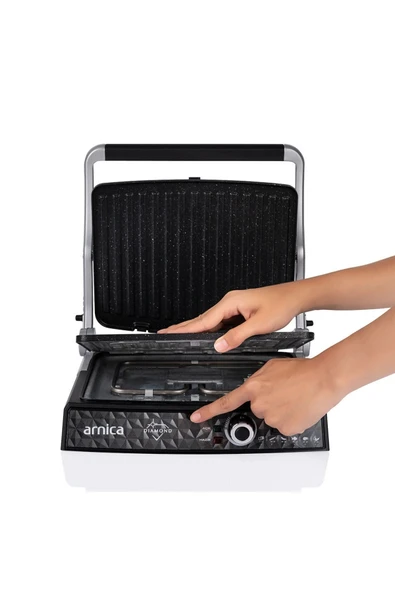 Arnica Diamond Inox 2000 W Granit Tost Makinesi  GH26252 - 4