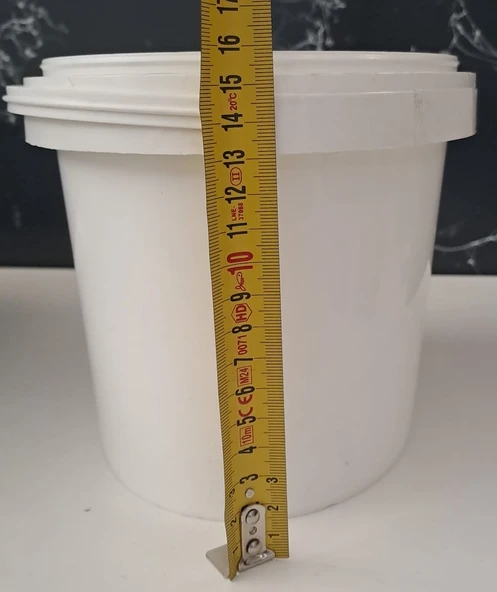 3 LİTRE PLASTİK KOVA - BEYAZ - 3 LT SAPLI - SIZDIRMAZ KİLİTLİ ÇOK AMAÇLI KAPAKLI KOVA - BOYA KOVASI , ZEYTİN KOVASI , SAKSI VB ALANLARDA KULLANILABİLİR - GIDA UYUMLU DEĞİLDİR - 4