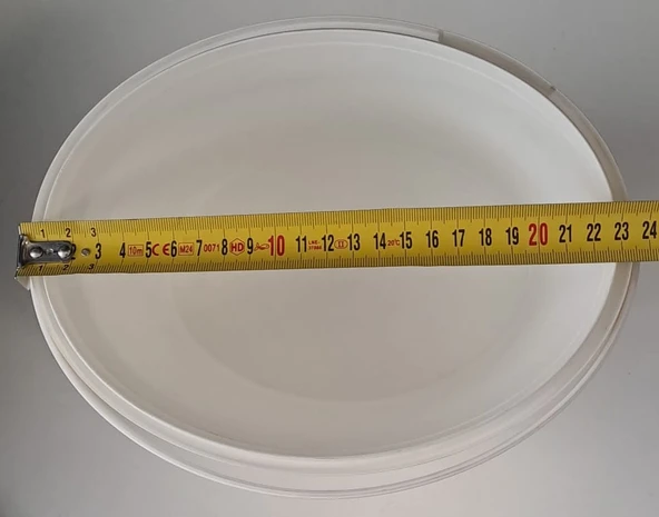 3 LİTRE PLASTİK KOVA - BEYAZ - 3 LT SAPLI - SIZDIRMAZ KİLİTLİ ÇOK AMAÇLI KAPAKLI KOVA - BOYA KOVASI , ZEYTİN KOVASI , SAKSI VB ALANLARDA KULLANILABİLİR - GIDA UYUMLU DEĞİLDİR - 2