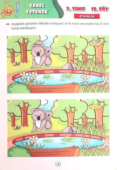 2.Sınıf 2.Dönem 12 Haftalık Yaz Tatili Kitabı Tekrar Seti - 16 Fasikül - 128 Sayfa - 4