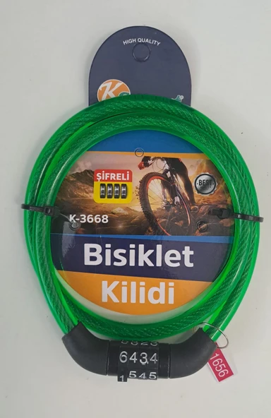 KSMART BİSİKLET KİLİDİ ŞİFRELİ K-3668