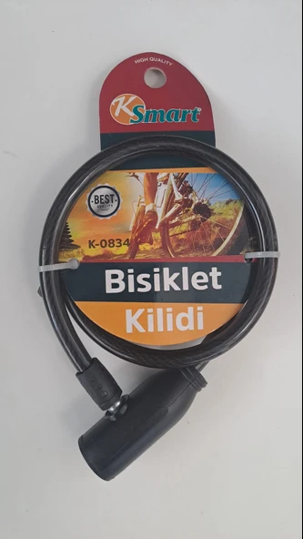 KSMART BİSİKLET KİLİDİ ANAHTARLI K-0834