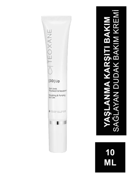 Teoxane 3D Lip  Besleyici & Nemlendirici Dudak Bakım Kremi  10 ml