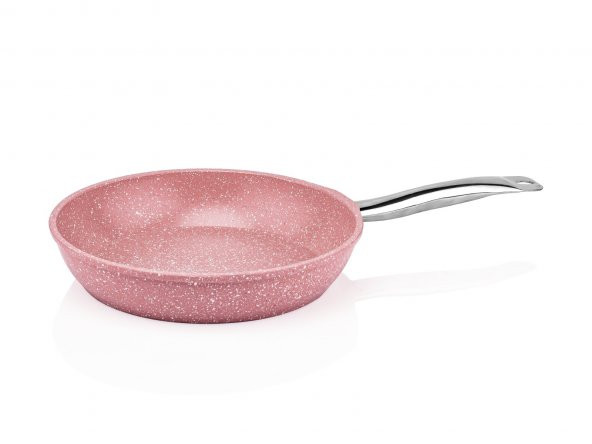 Taç Aksu Granit Döküm Tava 32 cm Pembe