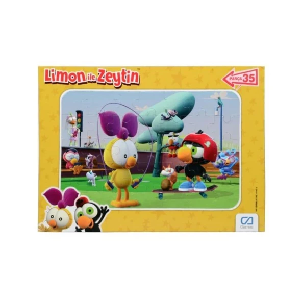 Ca Games Limon İle Zeytin 35 Parça Frame Puzzle CA.5083 - 2
