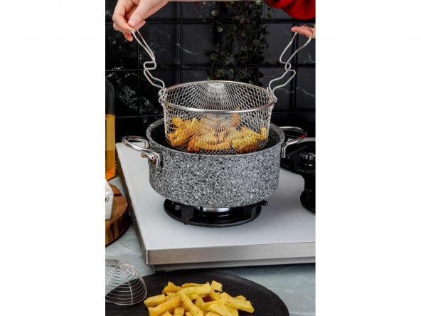 Taç Ultra Granit Kızartma Tenceresi 22 cm - 5