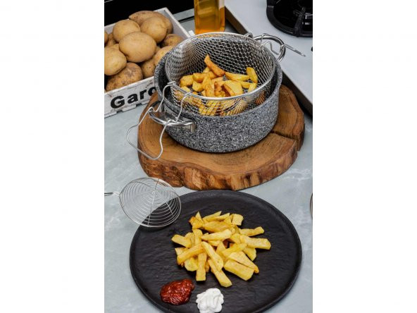 Taç Ultra Granit Kızartma Tenceresi 22 cm - 6