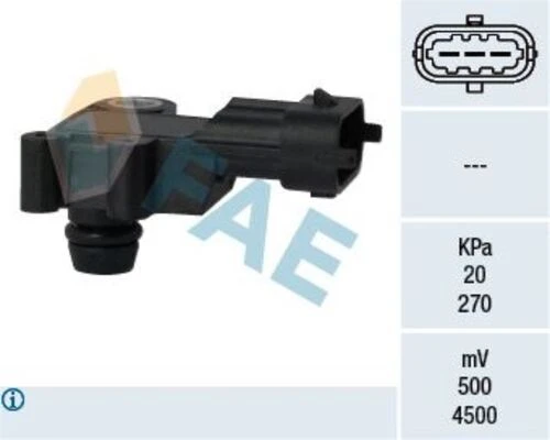 FAE 15100  EMME MANIFOLT VAKUM SENSÖRÜ ASTRA H J INSIGNIA CORSA E - 1