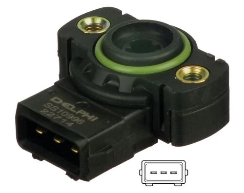 Delphi SS10996 -12B1 Gaz Kelebeği Pozisyon Sensöru VW VW Golf 11/91-04/99