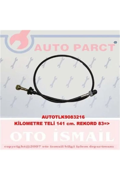 Auto Part TLK9083216 Tlk9083216 Kilometre Teli 141 Cm. Rekord 83- Uyumlu