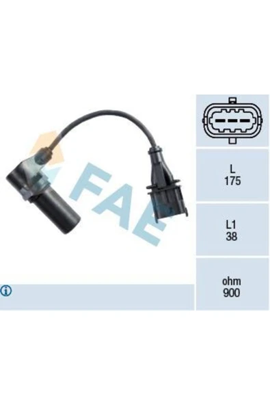 FAE 79222 Krank Mil Sensoru Ducato 2,3jtd 02> Daily Iii Iv 1 Adet - 1