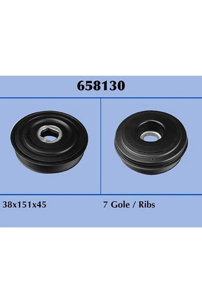 Grosse 671  Krank Kasnağı Master Iıı 08- / Movano B 08- / Nv400 2.3 Cdtı 2.3 Dcı ürün görseli 1