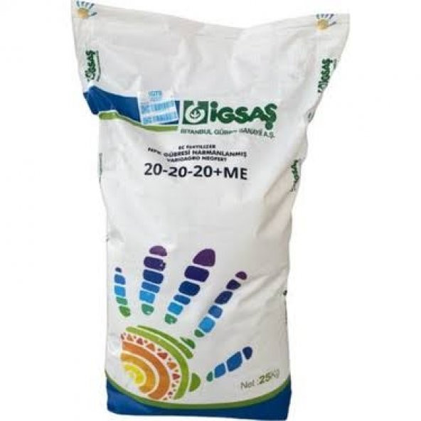 İGSAŞ 20.20.20 Toz Gübre 25 KG