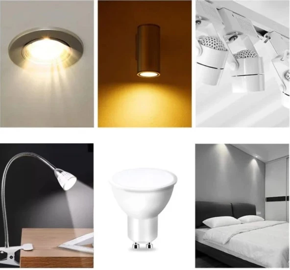 CATA CT 4212 10W Led Çanak Ampul 3200K Gün Işığı - 2