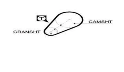 Gates 5014  Triger Eksantrik Kayışı Murat 131 054X190 ürün görseli 1