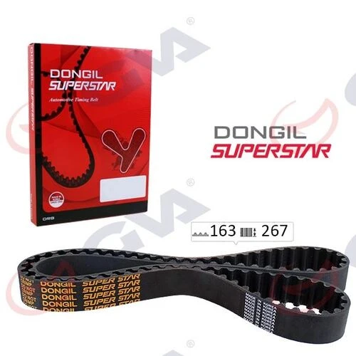 Dongıl 163S8M27 TRİGER KAYIŞI (163×267) AVENSIS 2.0 İ (97-03)-CAMRY 2.2 İ (91-01) ürün görseli 1