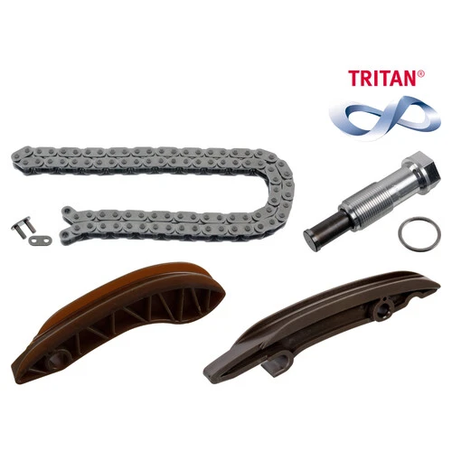 FEBI 179517  Eksantrik Zincir Seti N47 D16 A-mını-n47 C16 A-ust Zincir+x2kızak+gerici 11318590950s1