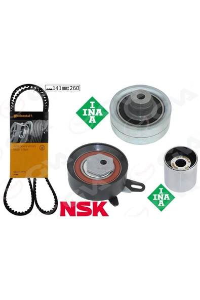 GVA 59T7580 Triger Seti 141x26 Crafter 2.5tdı Bjk-bjl-bjm K015661xs ürün görseli 1