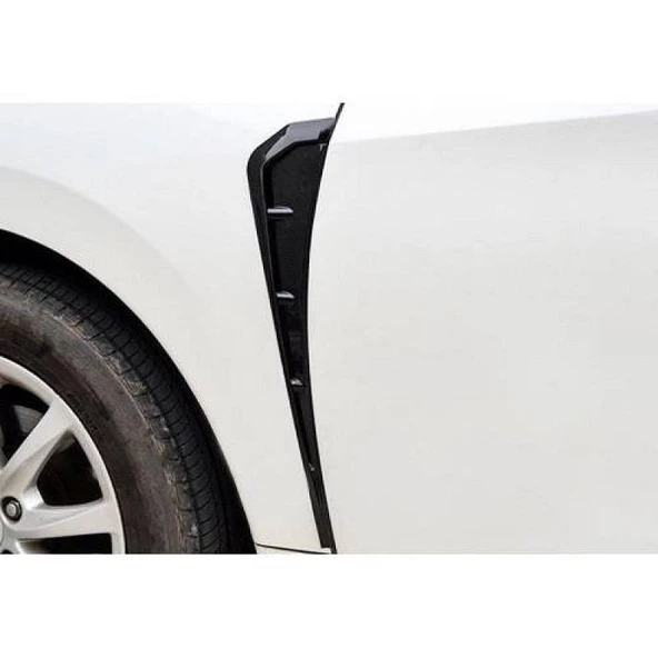 Audi A4 Çamurluk Venti Piano Black (2 Adet) - 4