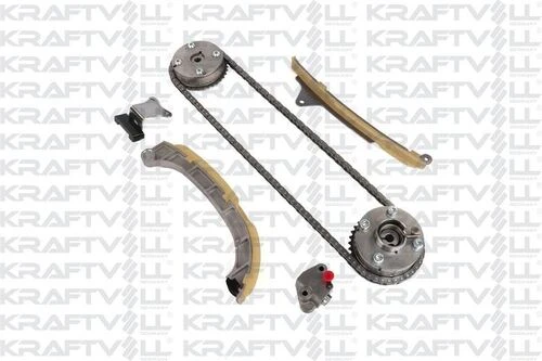 Kraftvoll 12100113  Eksantrik Zincir Seti Corolla Auris Yaris 1.33 Benzinli 2013-1nrfe Motor 7 Parça 1350647010 ürün görseli 1